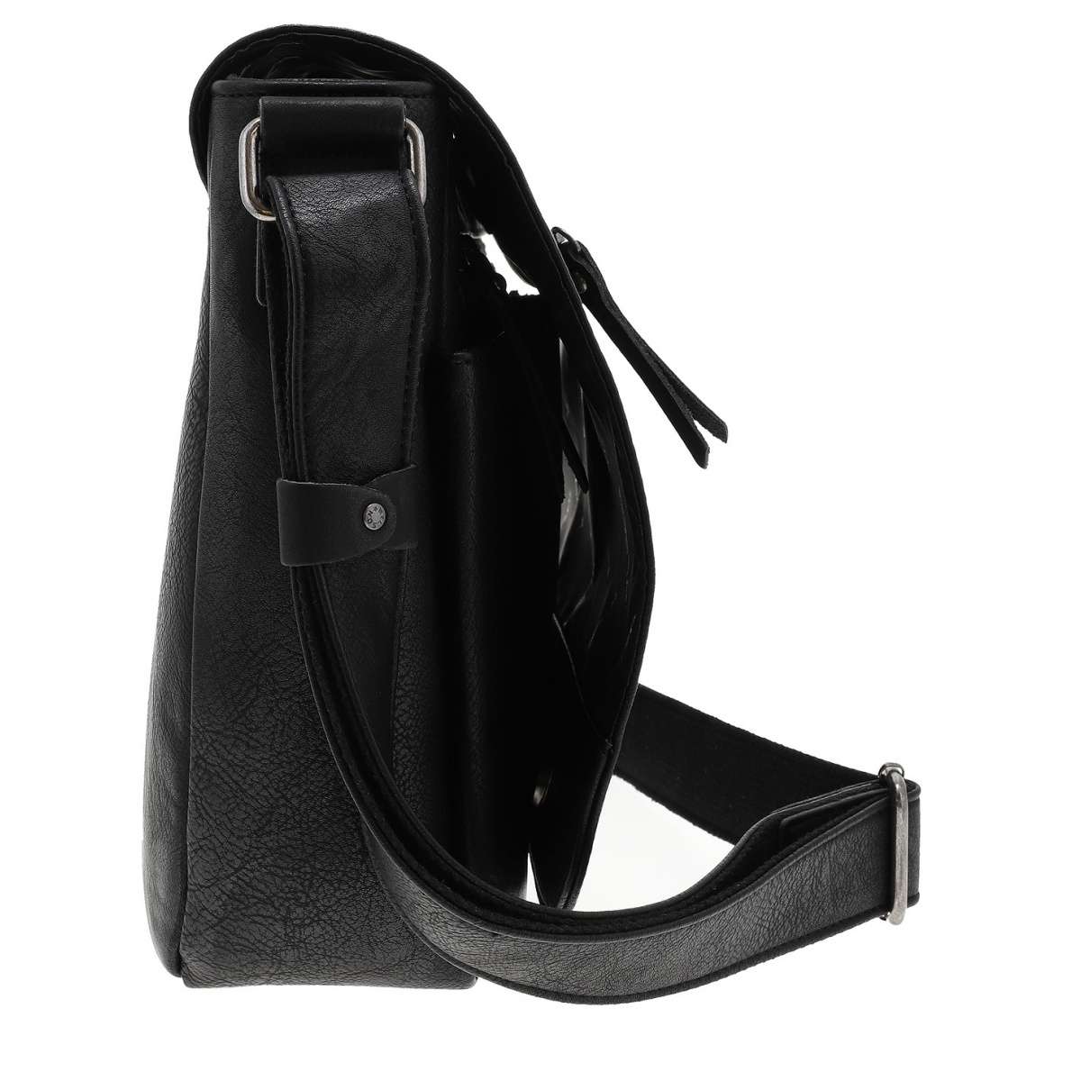 Sacoche cuir noir, WYLSON