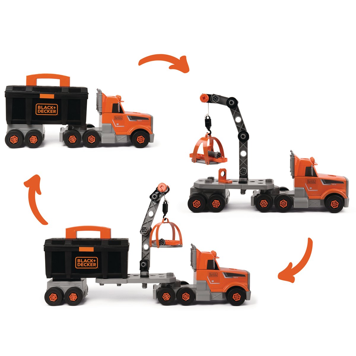 B+d camion bricolo multicolore, SMOBY
