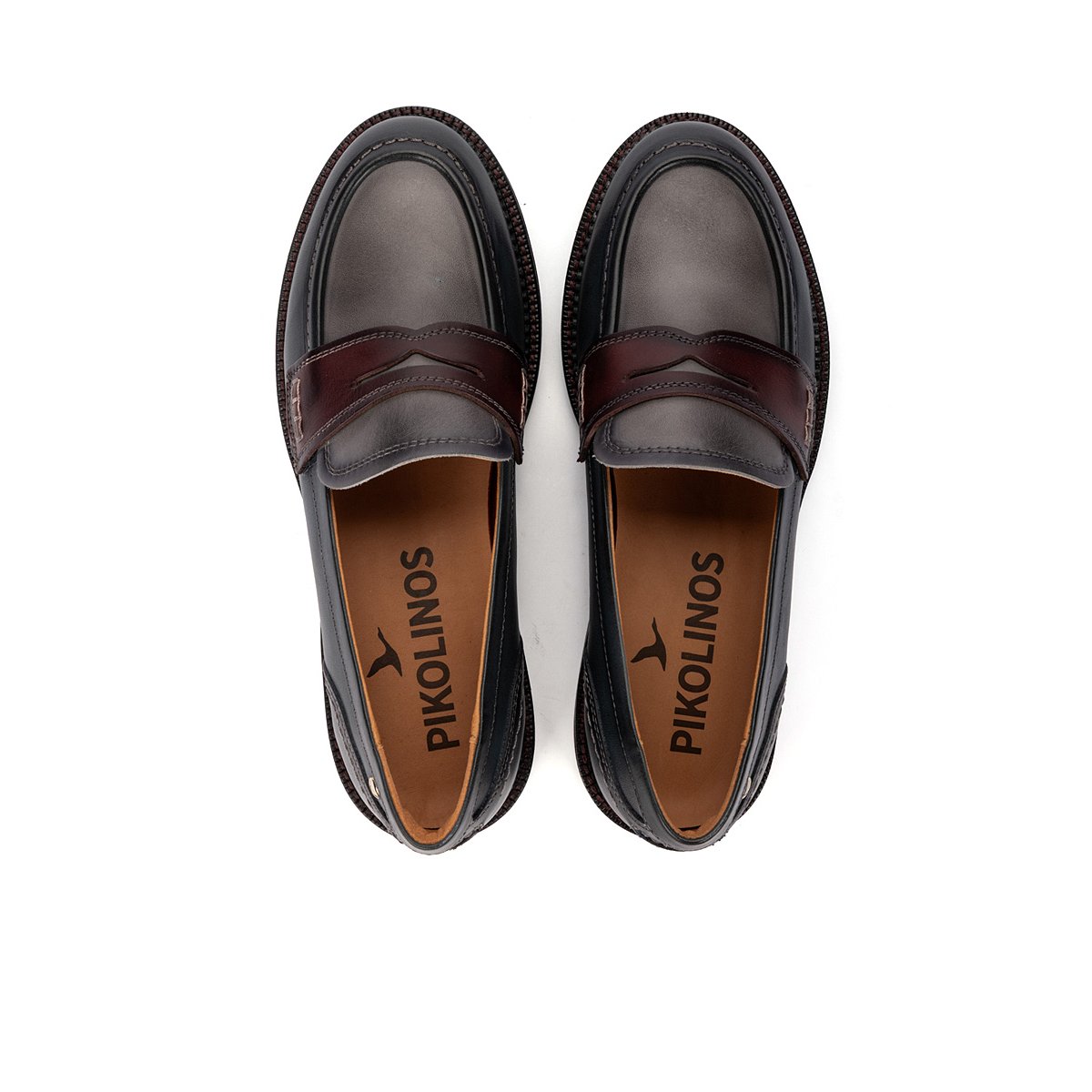 Mocassins cuir Deva ocean, PIKOLINOS