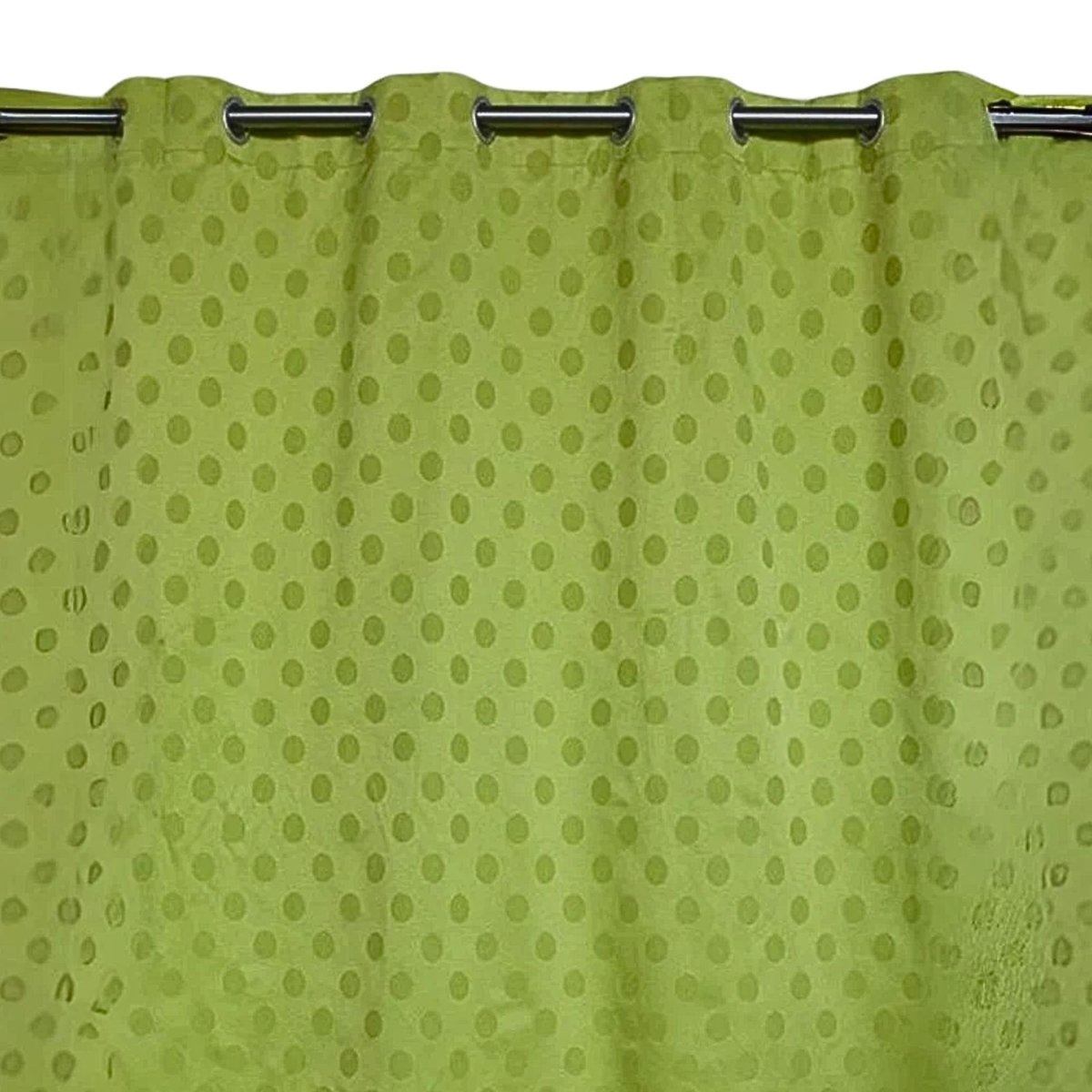 Rideau tamisant à pois vert clair, HOME MAISON