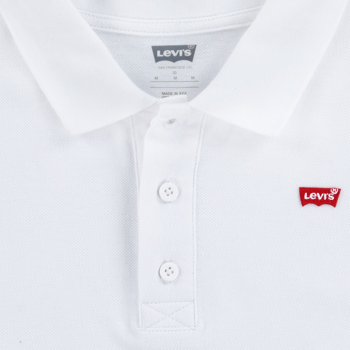 Polo con maniche corte bianco, LEVI'S KIDS