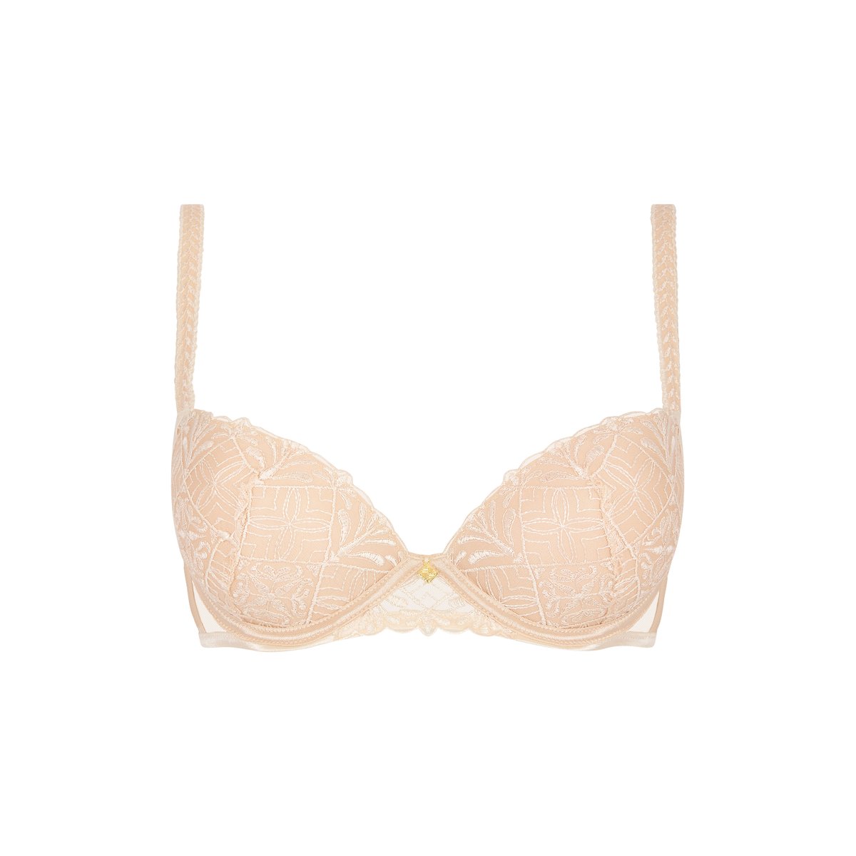 Soutien gorge Push up coque Iconic Calypso rose, AUBADE