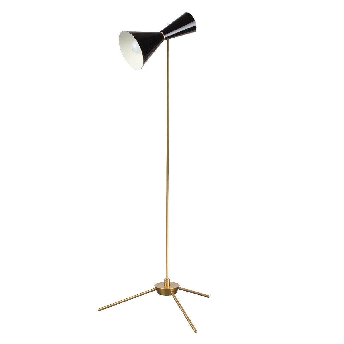 Lampe sur Pied François noir, SIGNATURE