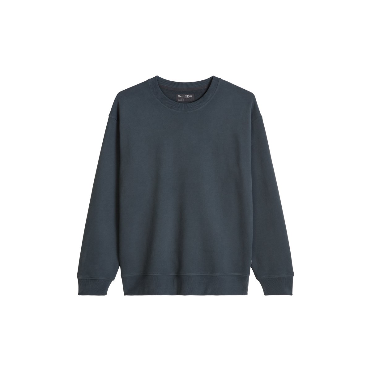 Sweat-shirt relaxed en coton bio régénéré bleu, MARC O'POLO