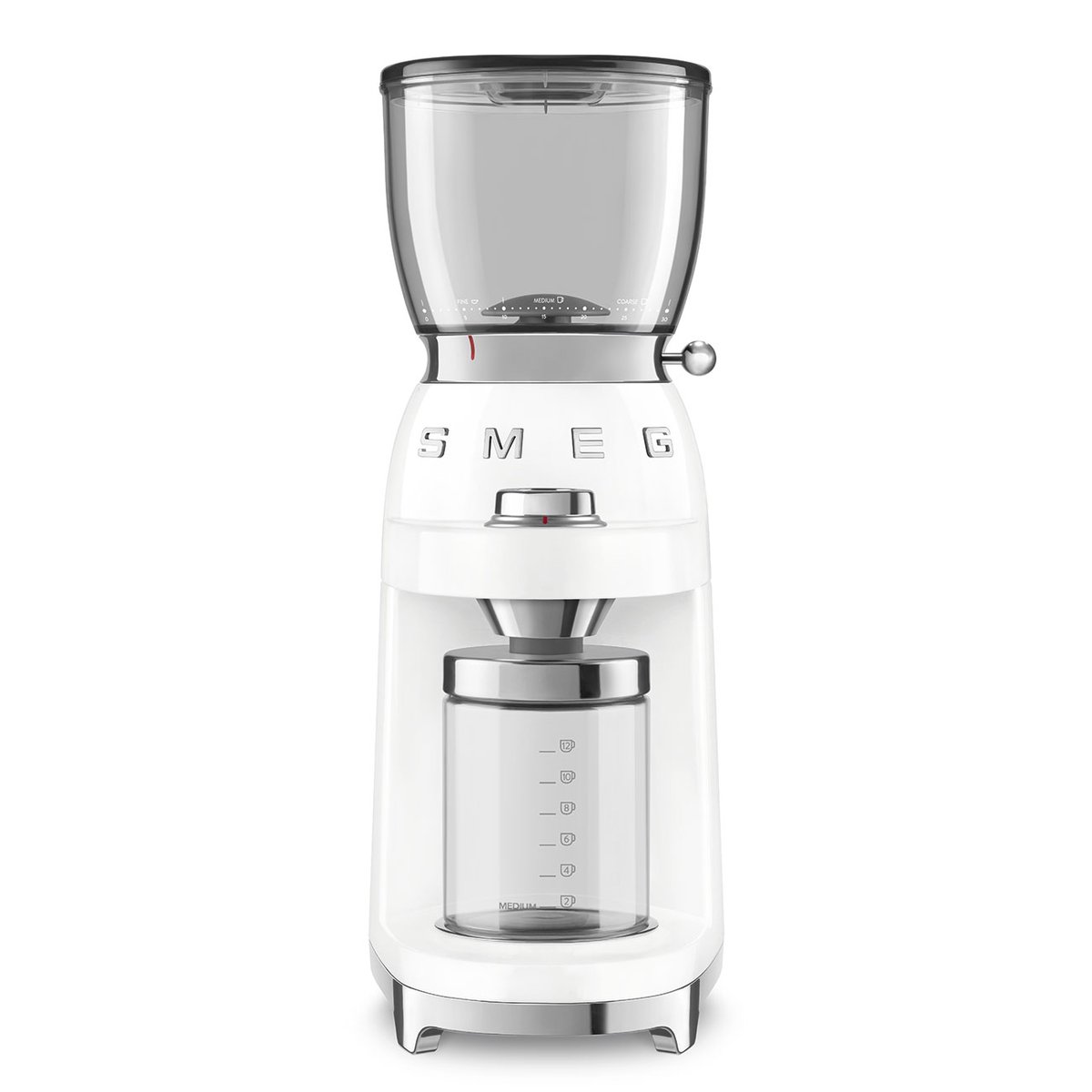 Broyeur à cafe CGF01 blanc brillant, SMEG