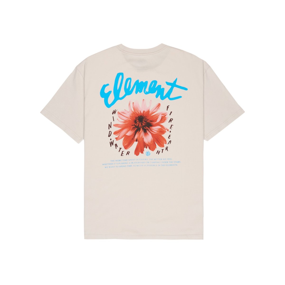T-Shirt à manches courtes DAHLIA beige oat milk, ELEMENT