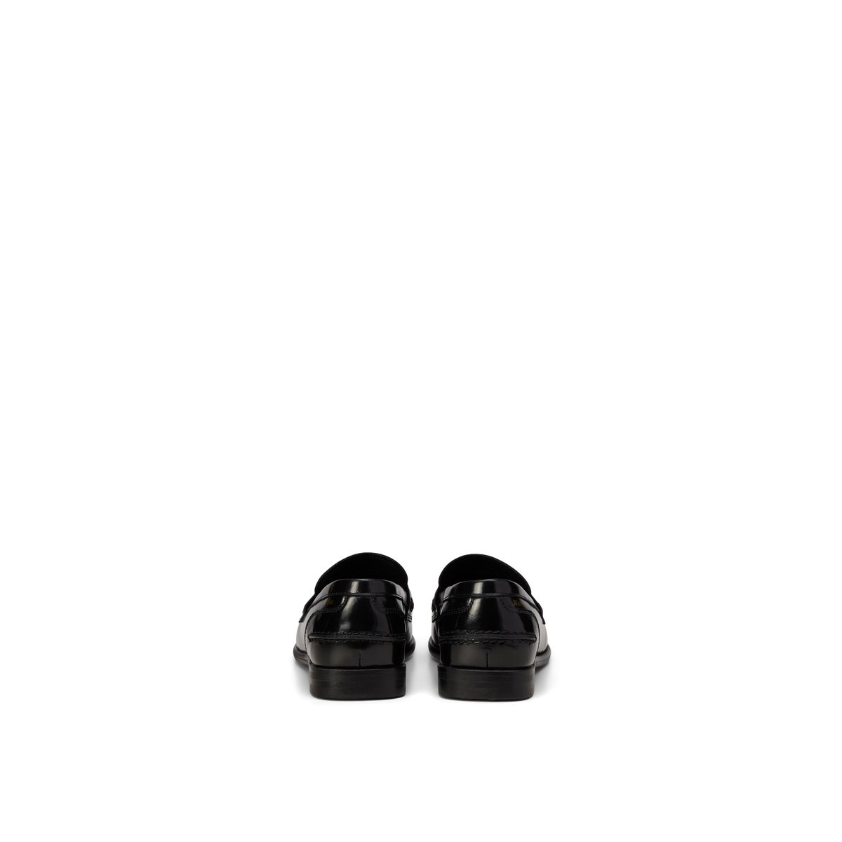 Penny-Loafer modèle Fiona en cuir de vache raffiné noir, MARC O'POLO