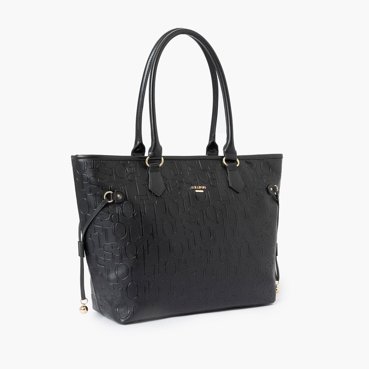 Grand sac shopper Sanja noir, LOLLIPOPS