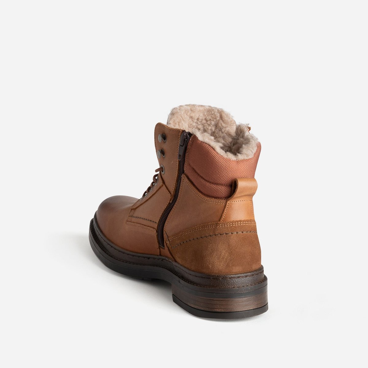 Boots en cuir ADAO cognac, ERAM