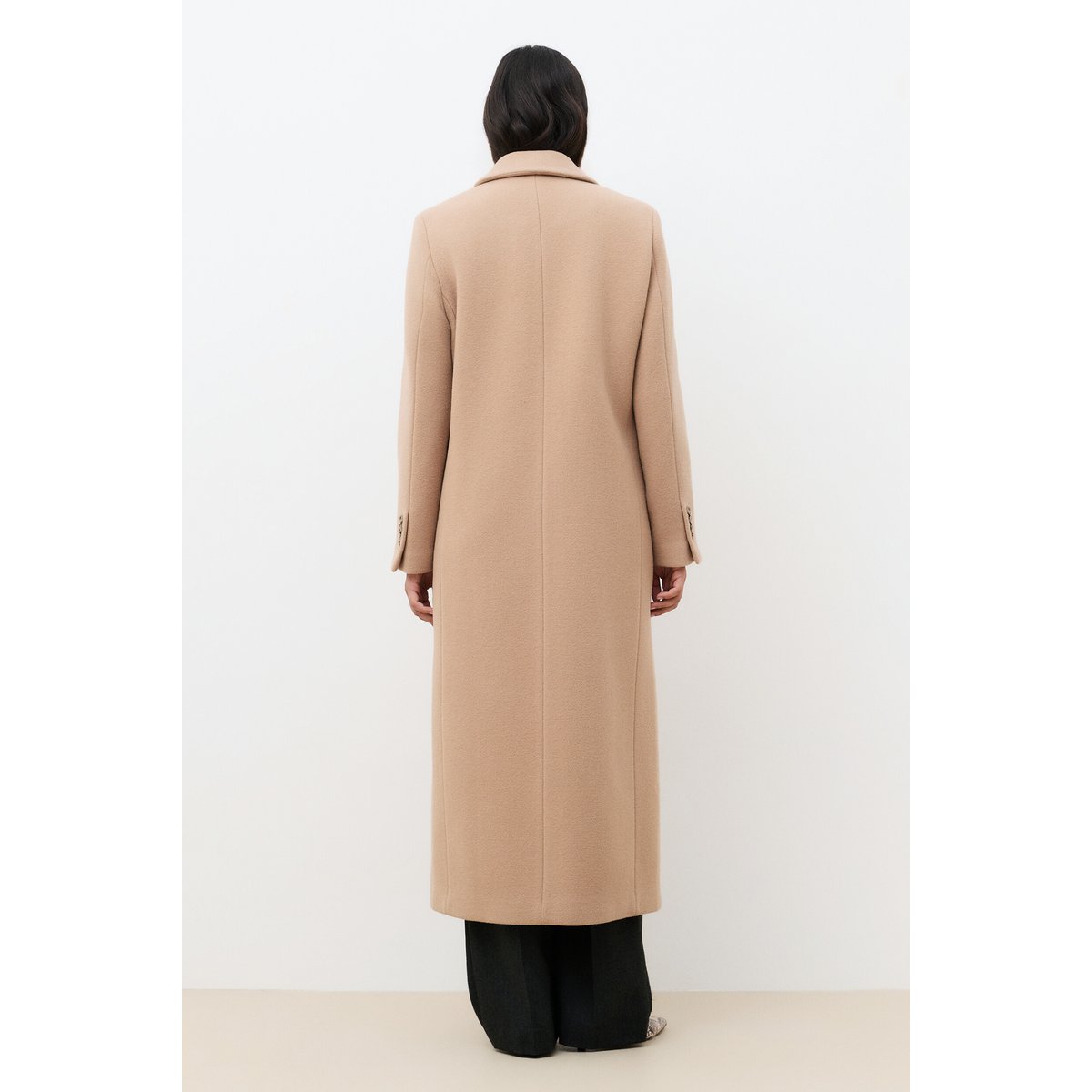 Manteau long droit GIACOMO camel, CAROLL