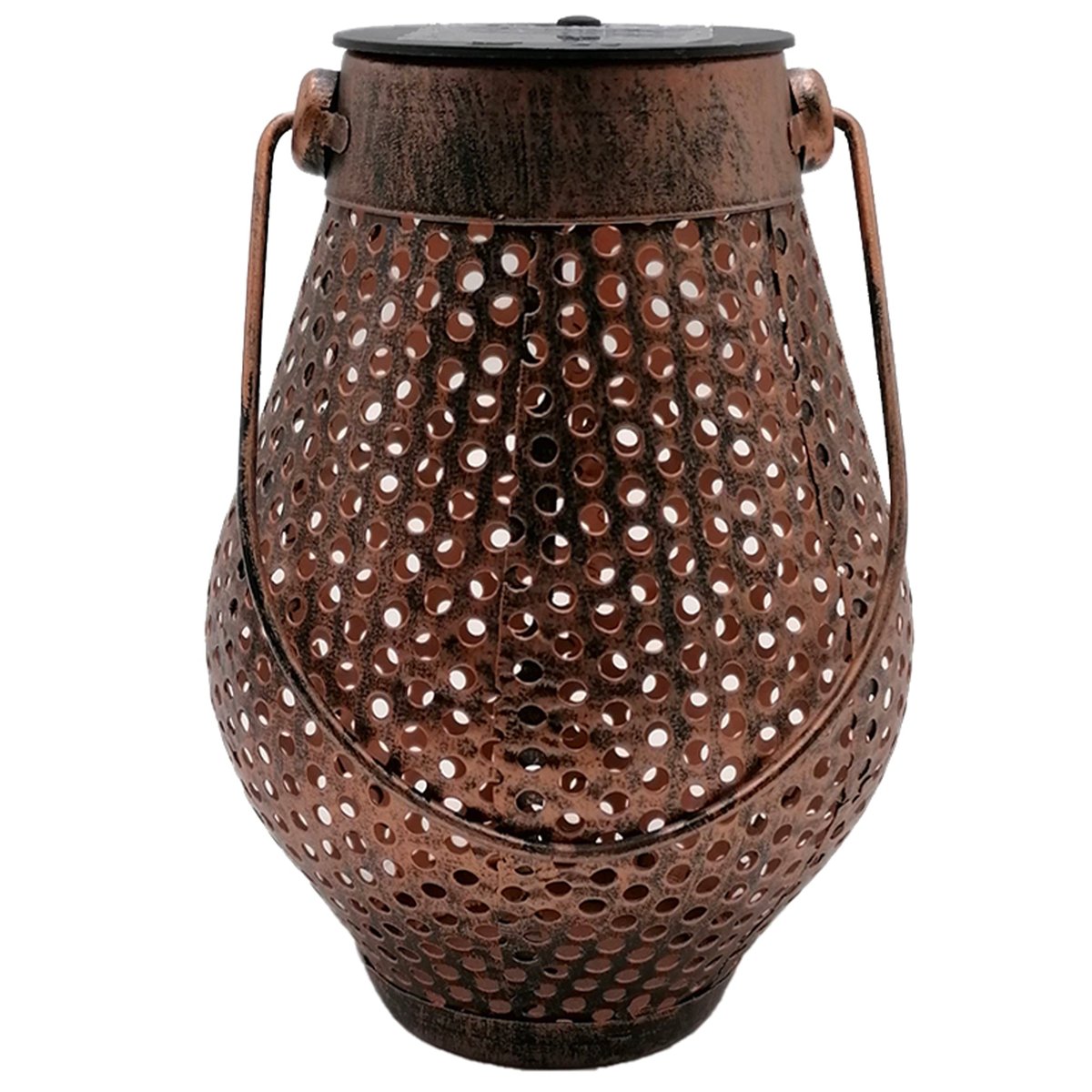Lanterne solaire décorative DOTY cuivre, LUMISKY