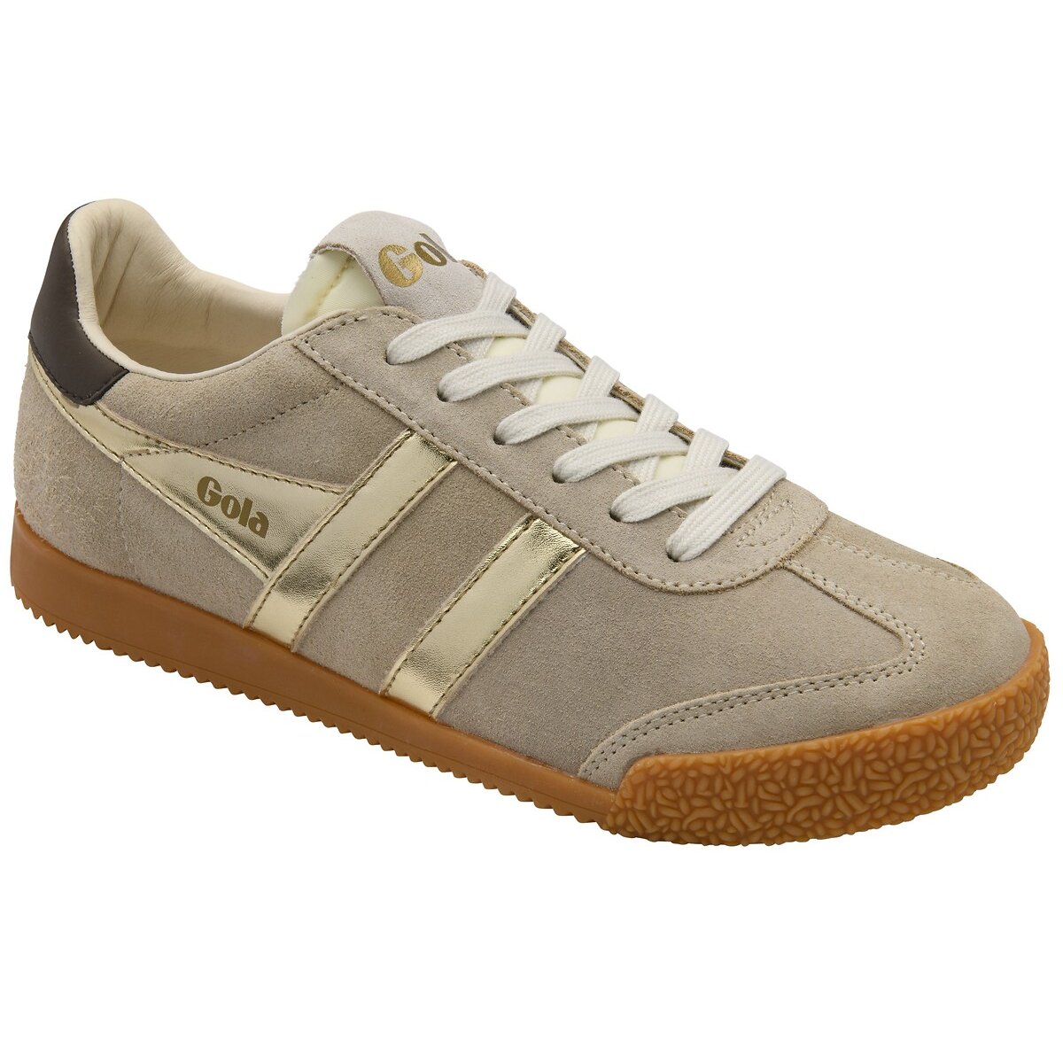 Baskets Elan Glitz taupe/or, GOLA