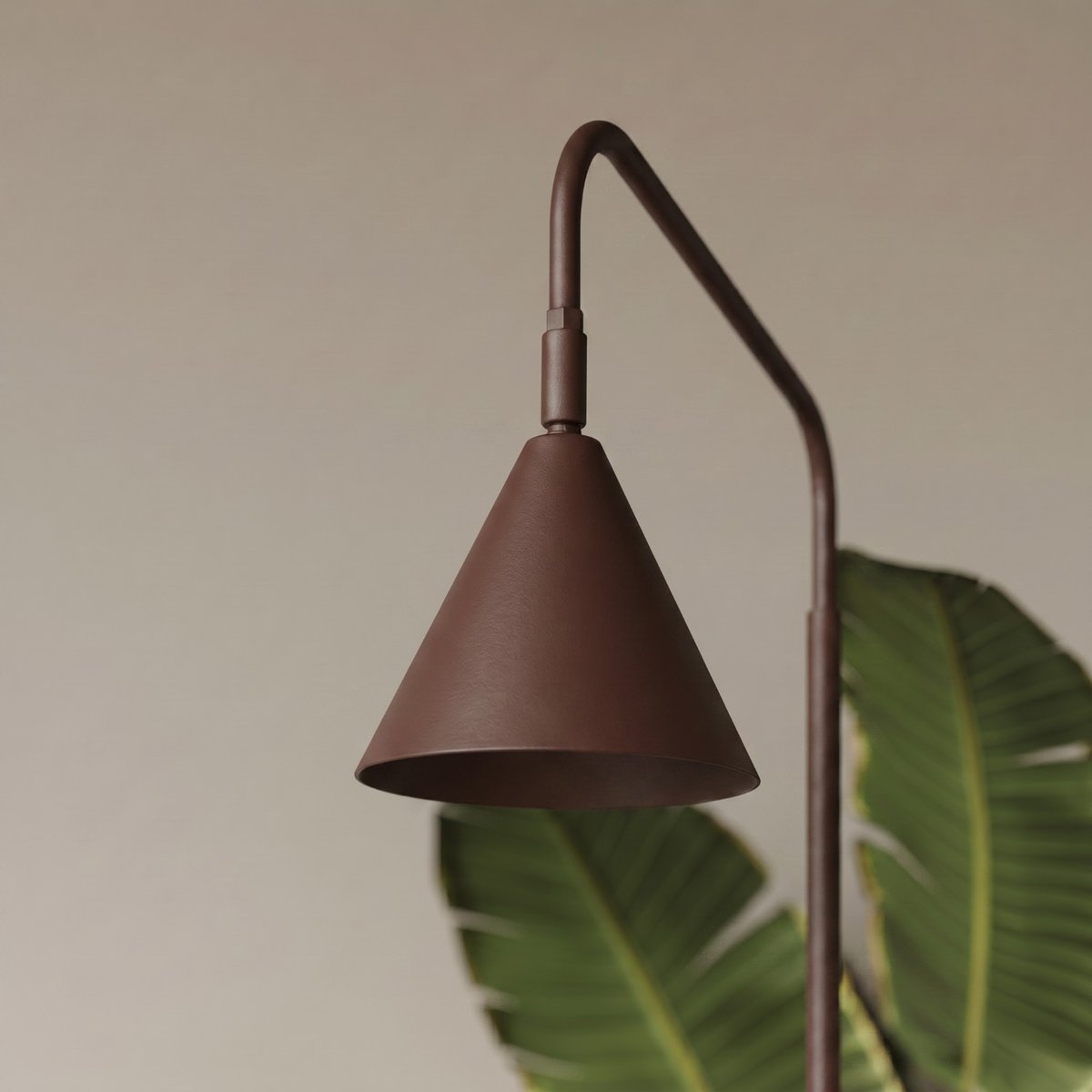 Lampadaire Brun E14 1 Nox brun, EDEN