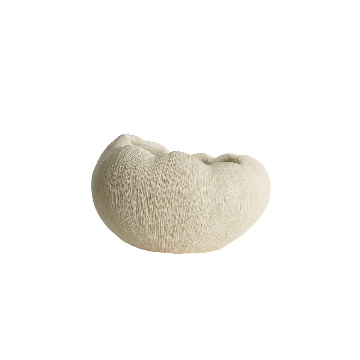 Vase Plastique DENISA blanc, LIGHT & LIVING