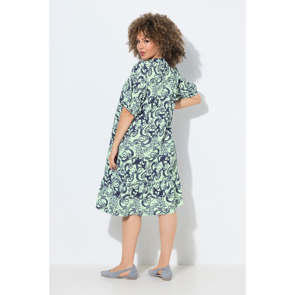 Robe en mousseline chaux légère, ULLA POPKEN