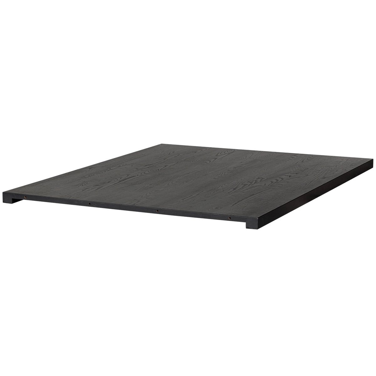 Plateau de table en frêne LUNGO noir, WOOOD