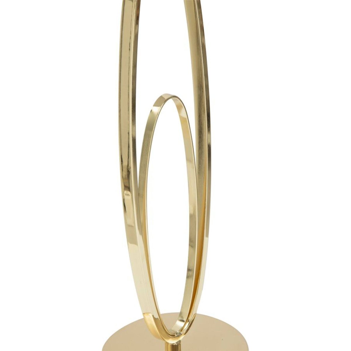 Lampe à poser glamour silhouette élancée GLAM doré et crème, RECOLLECTION