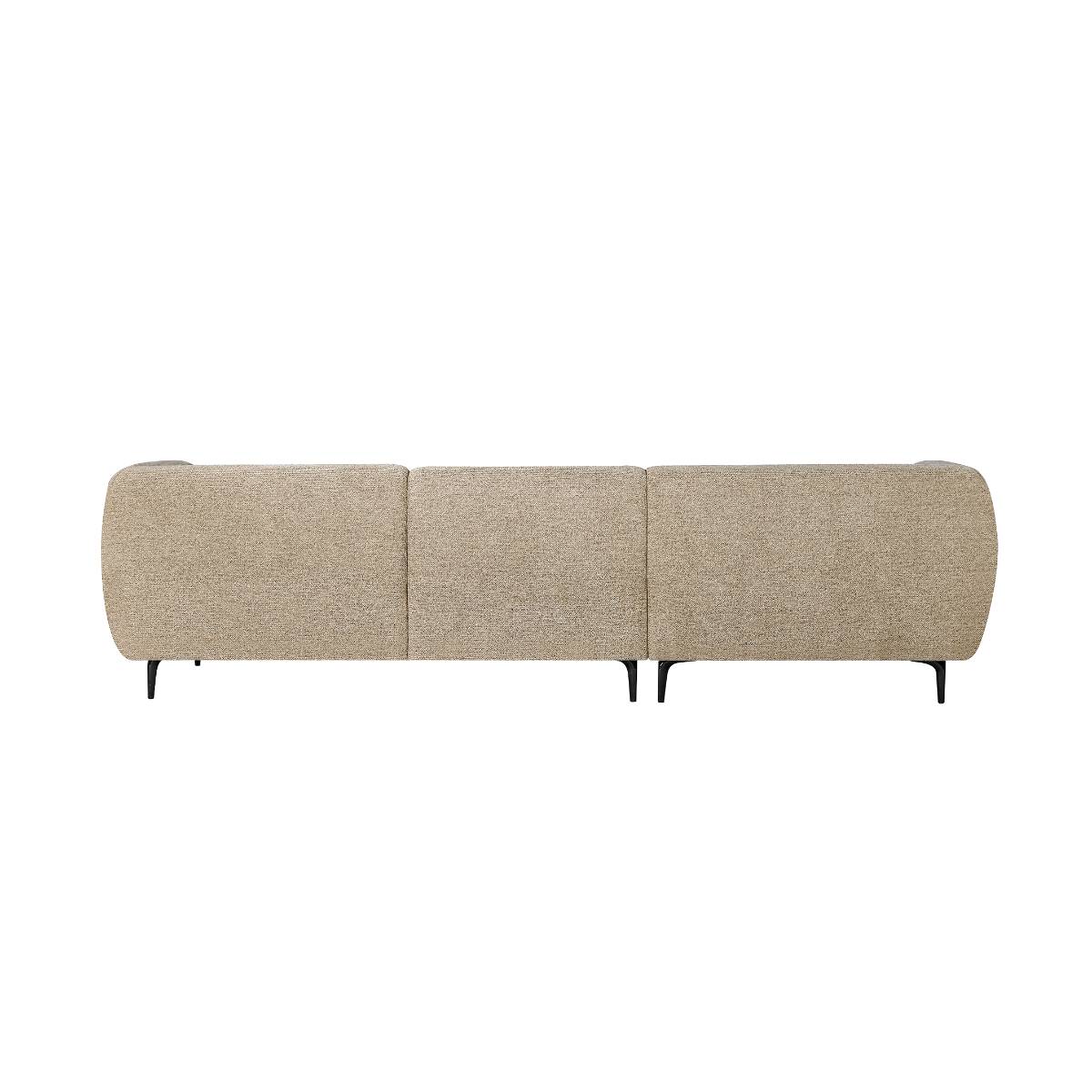 Canapé d'angle Sacha beige, MADE IN MEUBLES