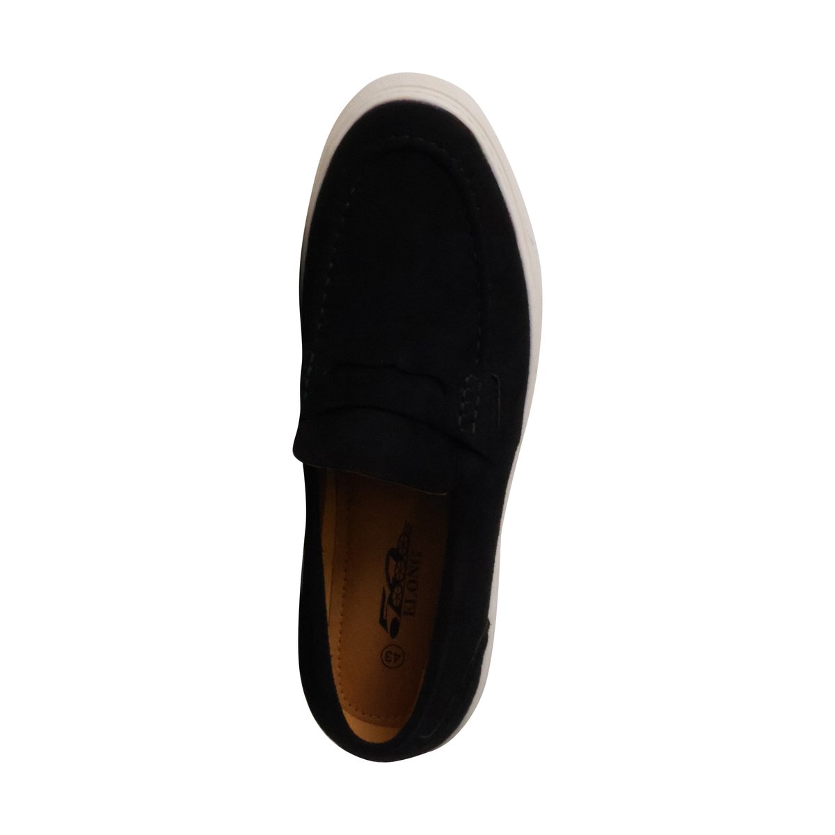 Mocassin Basse à Enfiler noir, ENZO MARCONI