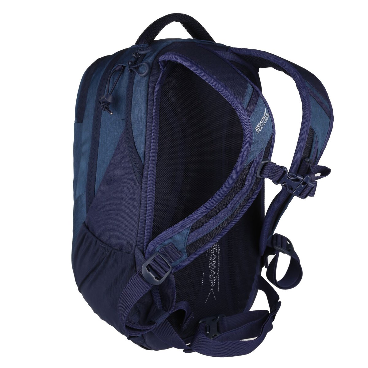 Sac à dos OAKRIDGE noir / bleu marine, REGATTA