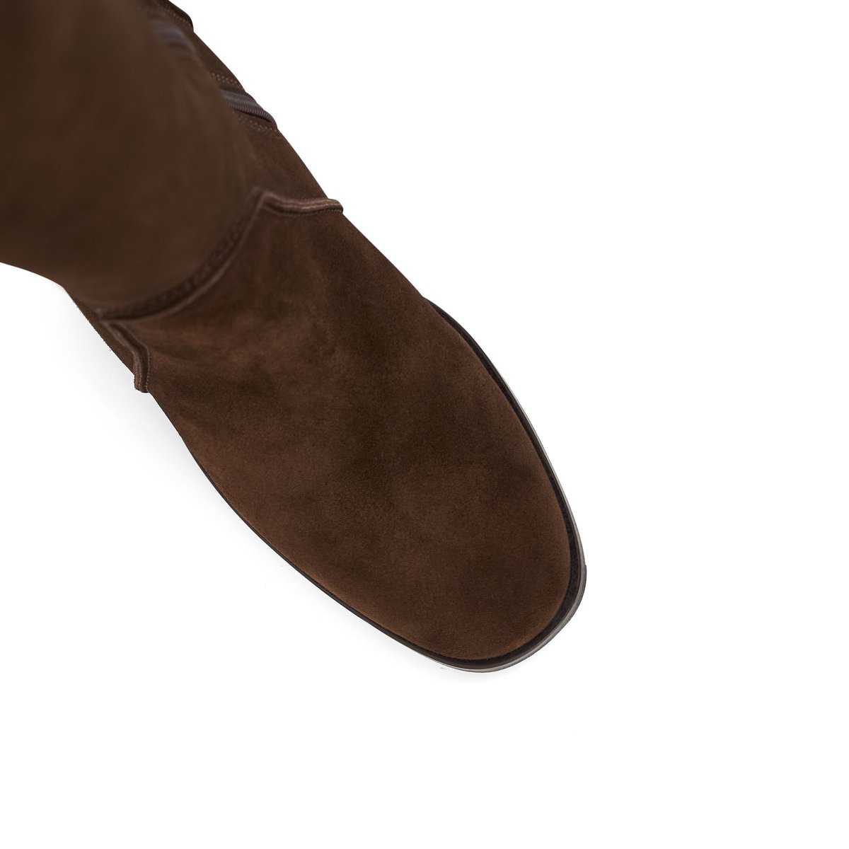 Botte À Talon en cuir PENELOPE chocolat, MELLOW YELLOW