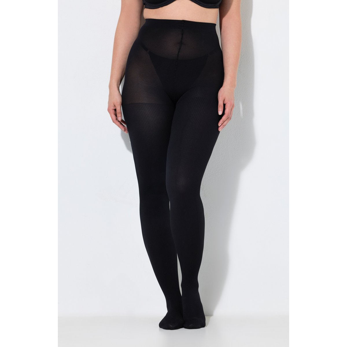 Collants à rayures noir, ULLA POPKEN