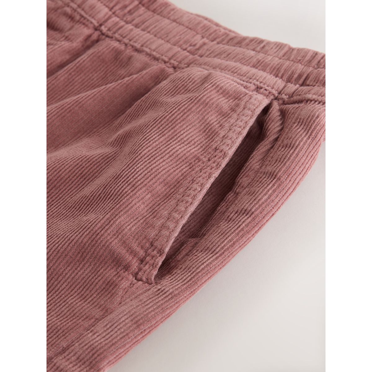 Short en velours côtelé à cordon de serrage rose, NEXT