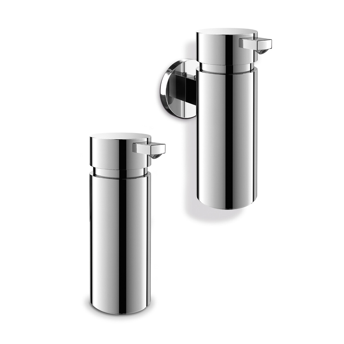 Dispensador de sabonete líquido Scala, ZACK inox brilhante, ZACK