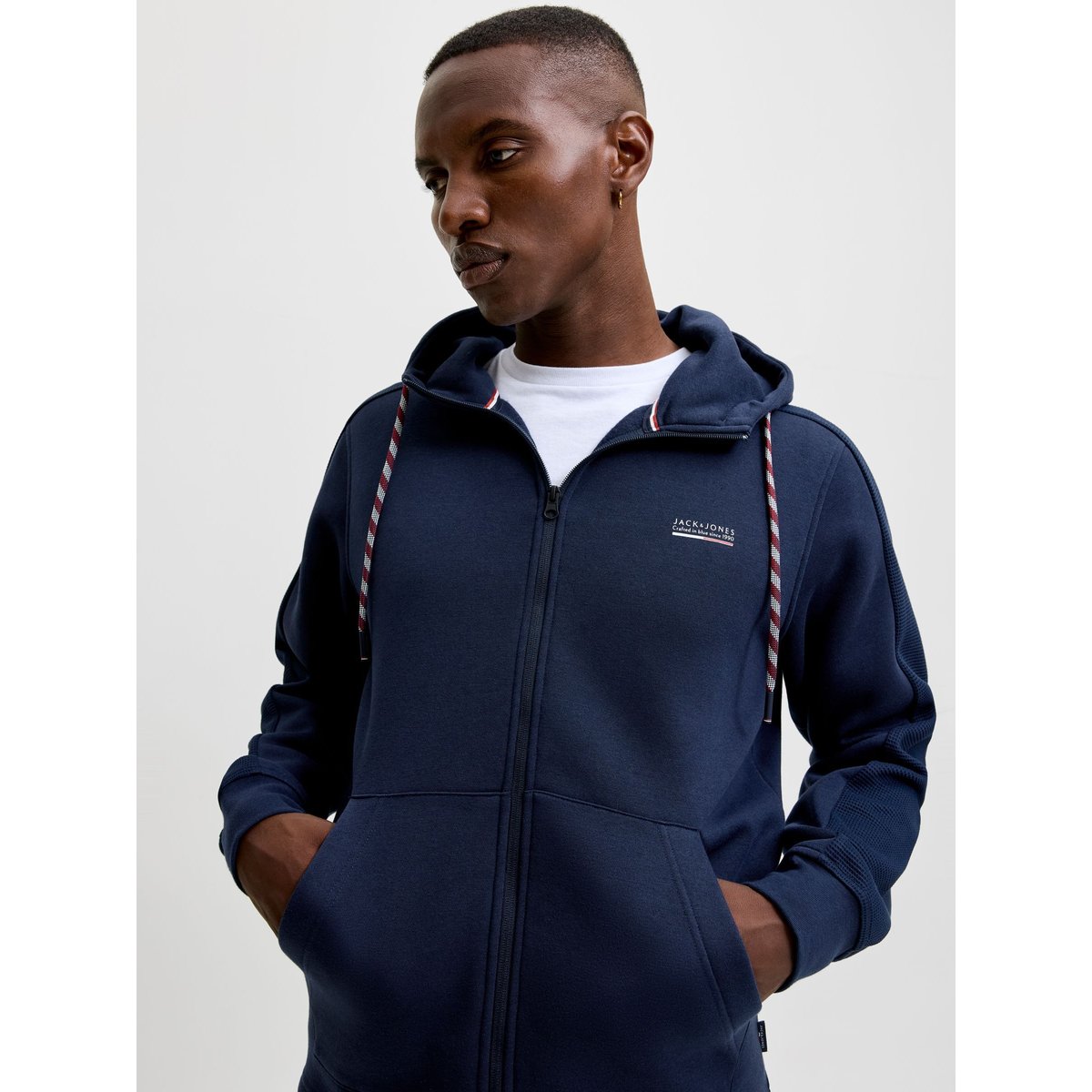 Sweat À Capuche navy blazer, JACK & JONES