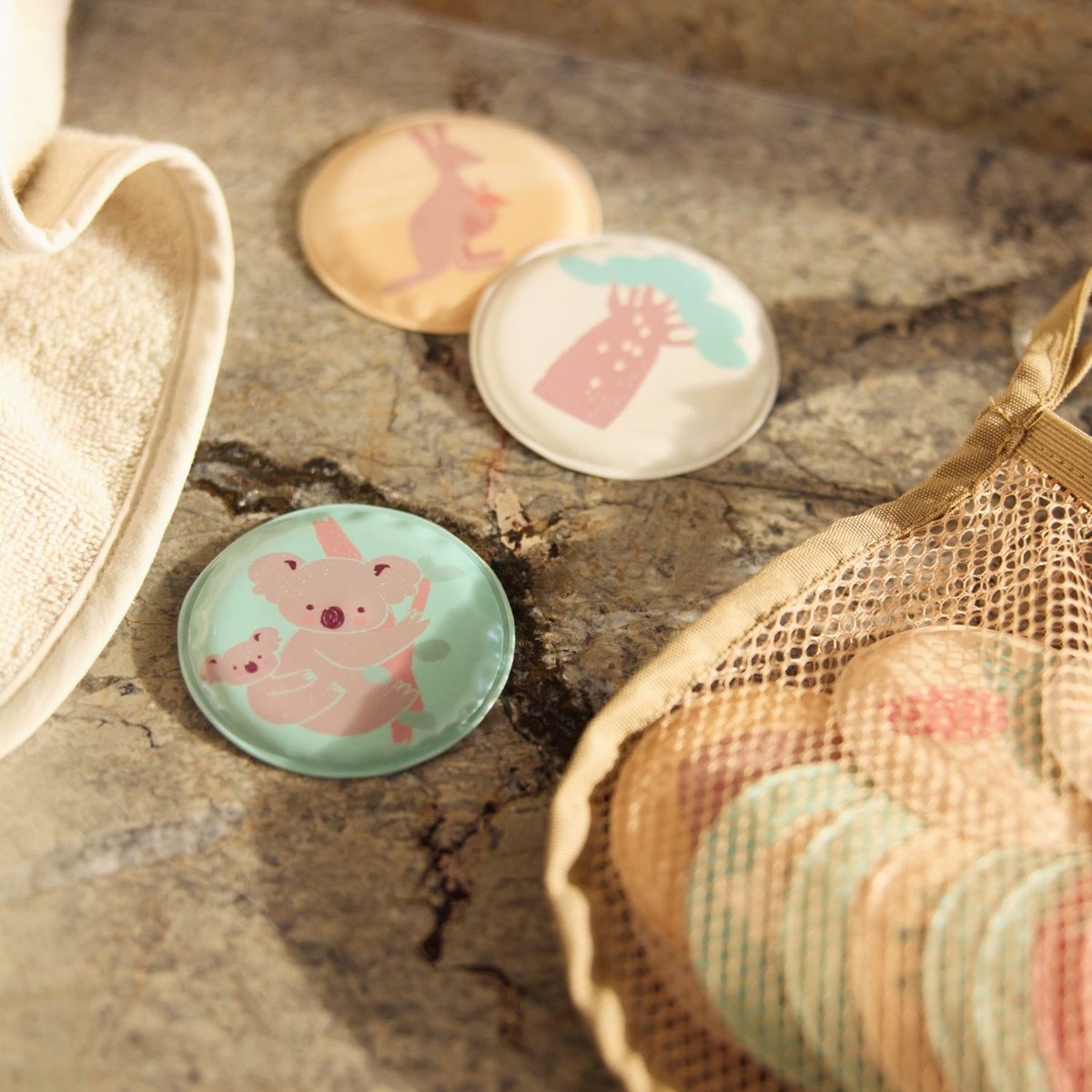 Jouet de bain memory multicolore, JOLLEIN