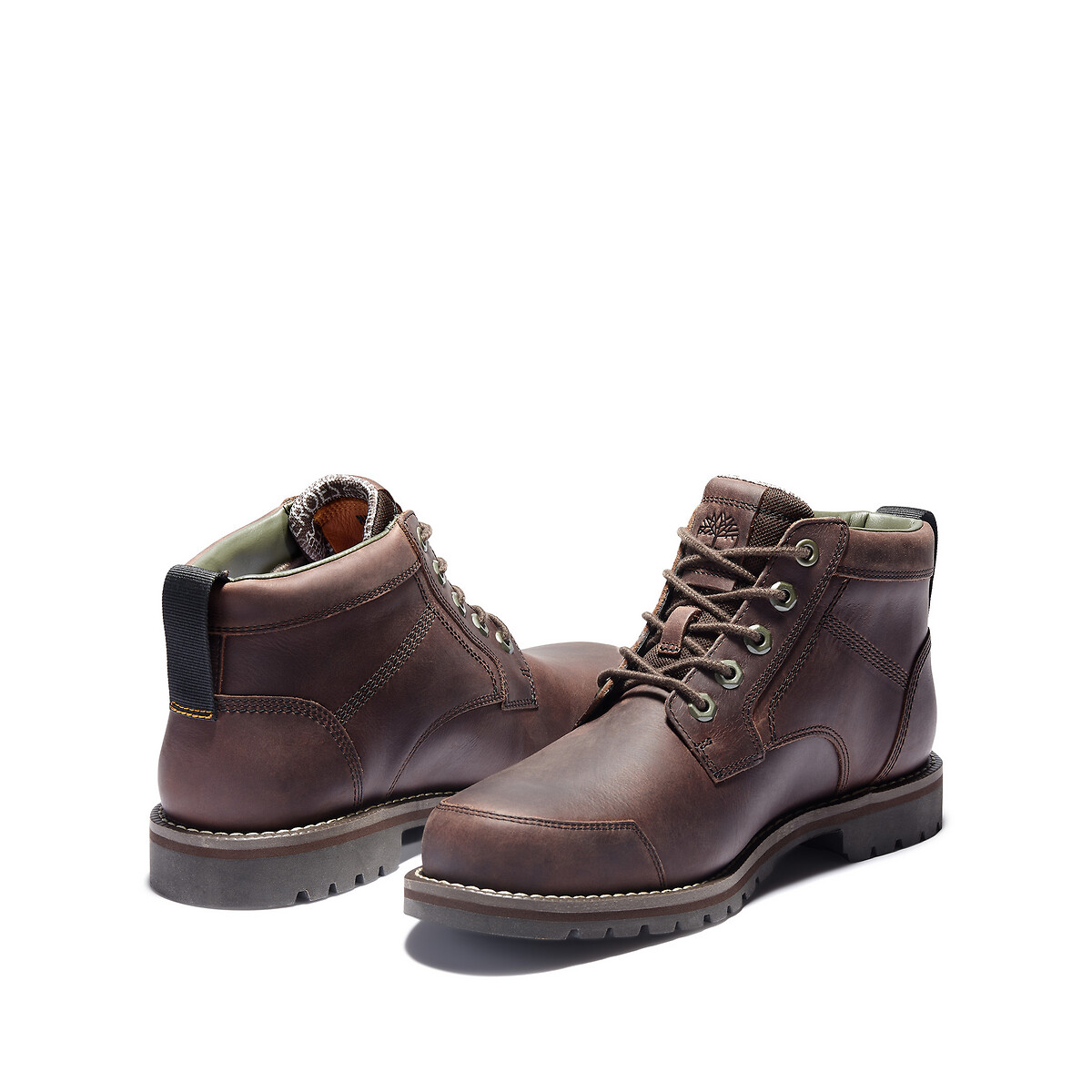 Boots cuir Larchmont II Chukka marron, TIMBERLAND