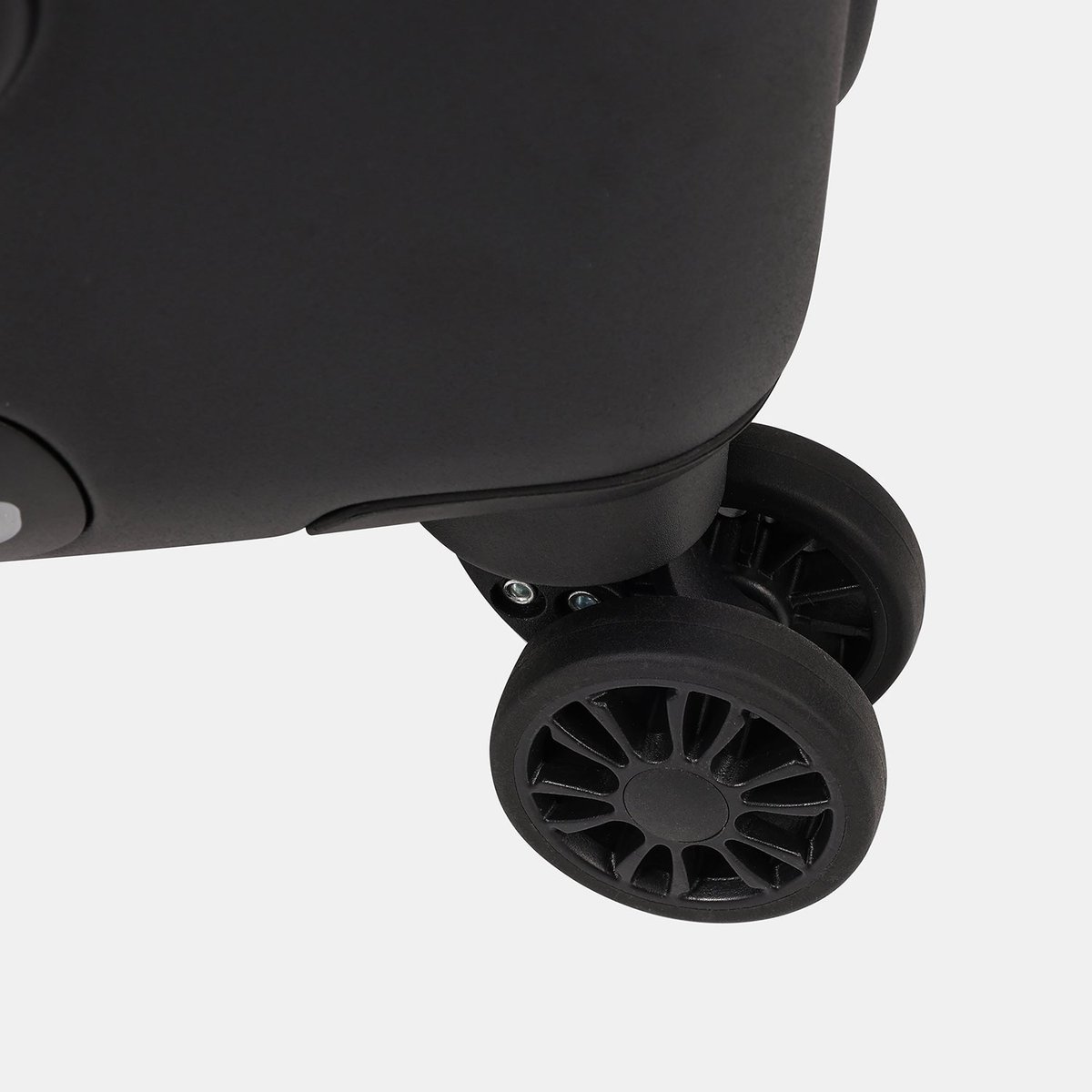 Valise cabine rigide 4 roues sécurisée black, HEDGREN