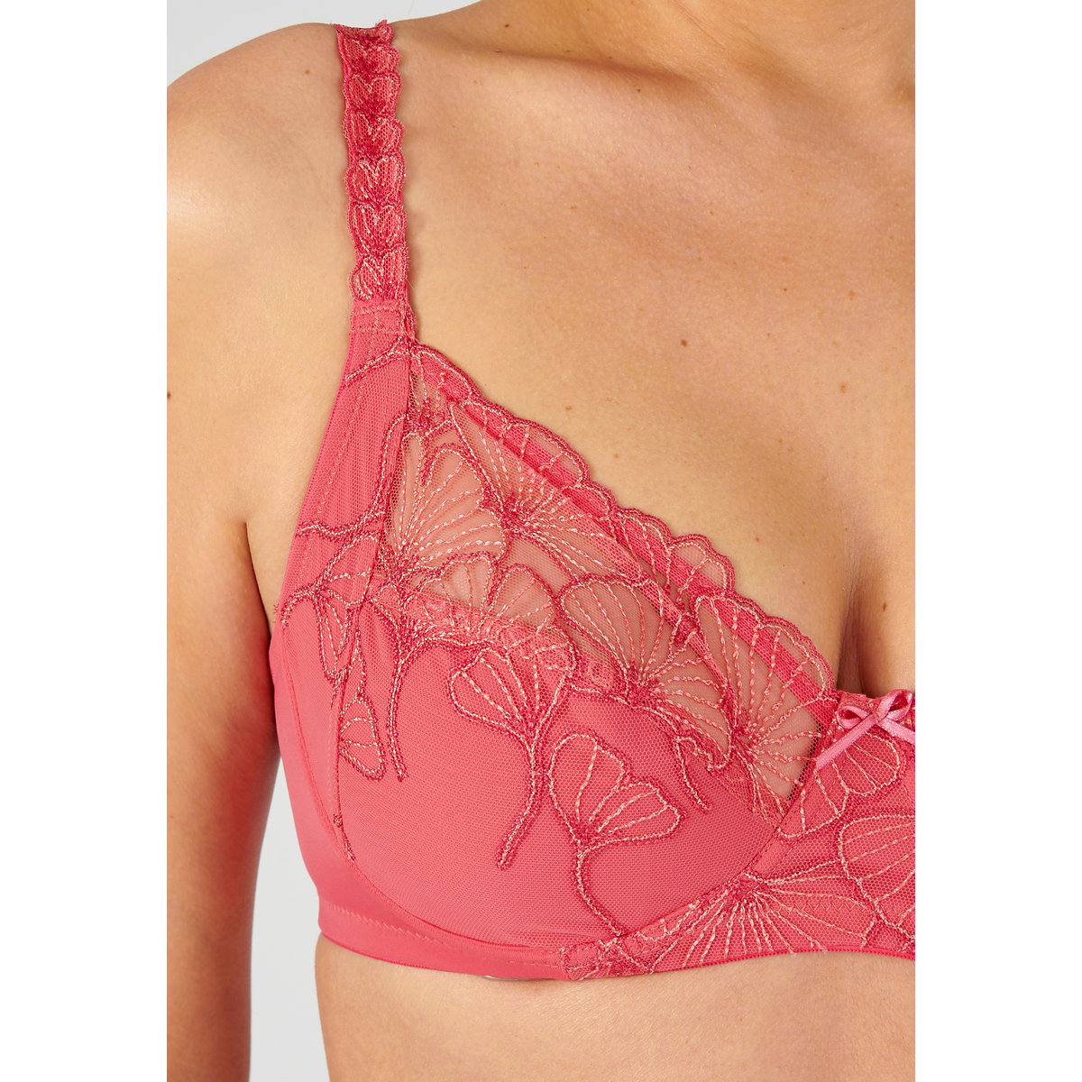 Soutien-gorge armatures BELLA rouge framboise foncé, DAMART