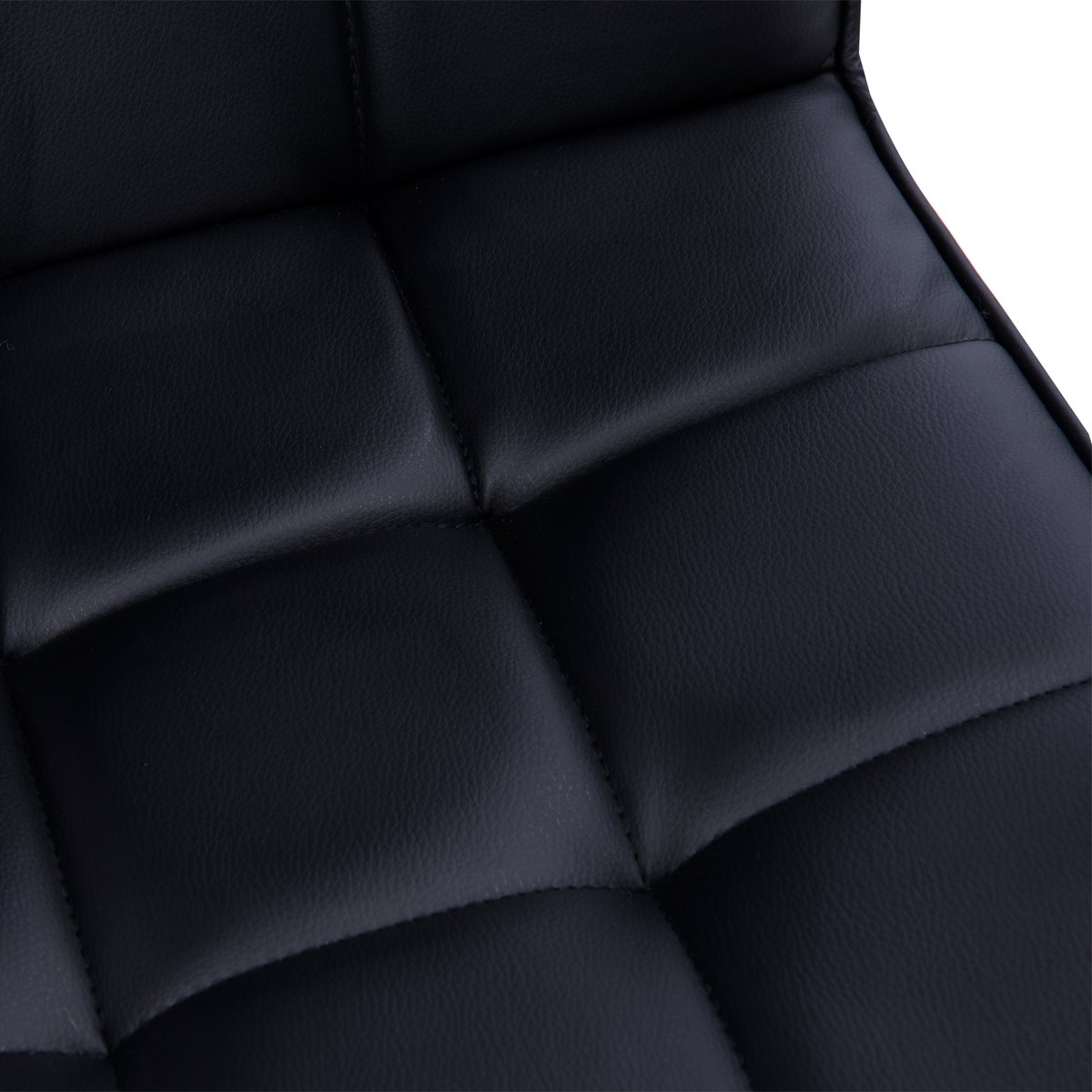 Chaise de bureau Métal noir, HOMCOM