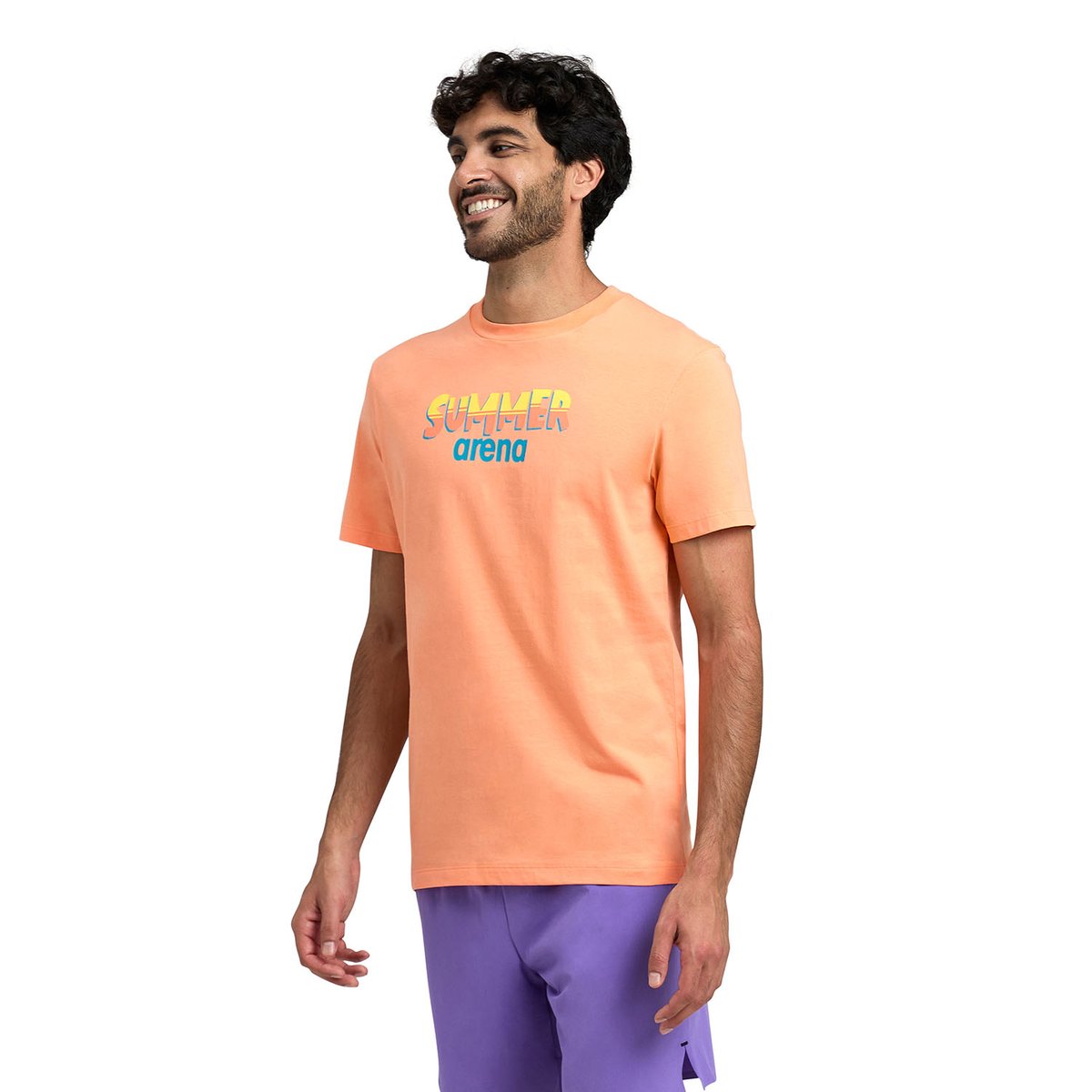 T-shirt en coton Solid light nespola-summer, ARENA