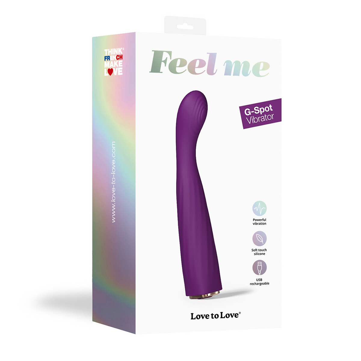 Vibromasseur Fell Me aubergine, LOVE TO LOVE