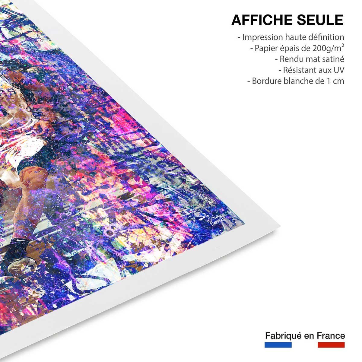 Affiche tony parker 09 affiche seule, HEXOA