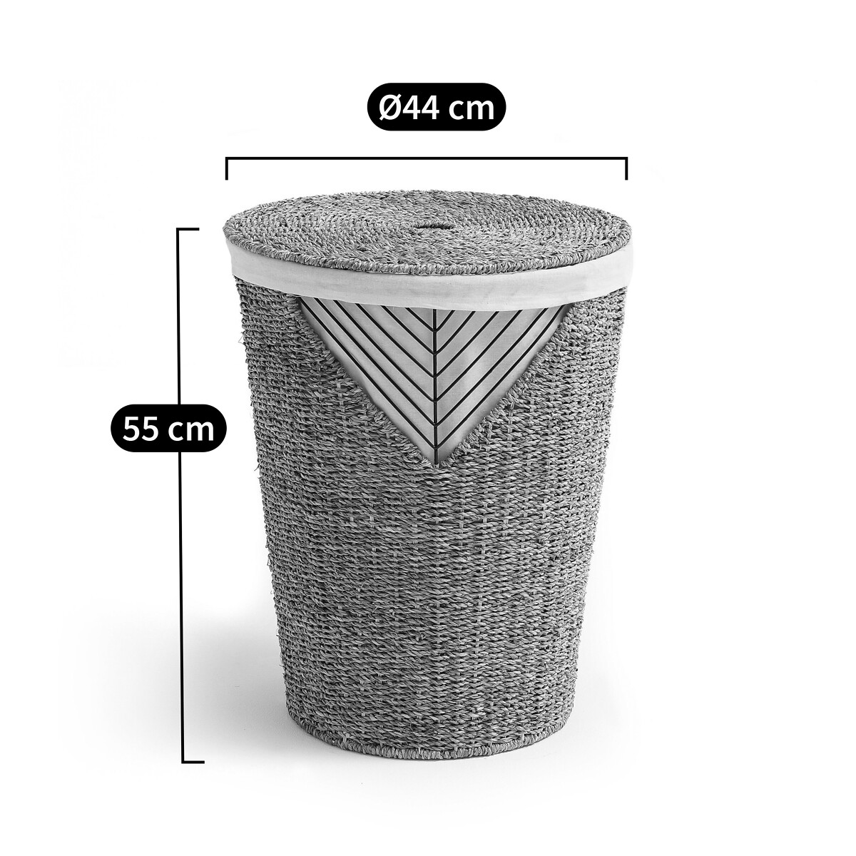 Panier à linge tressée, TRESSIE naturel, LA REDOUTE INTERIEURS
