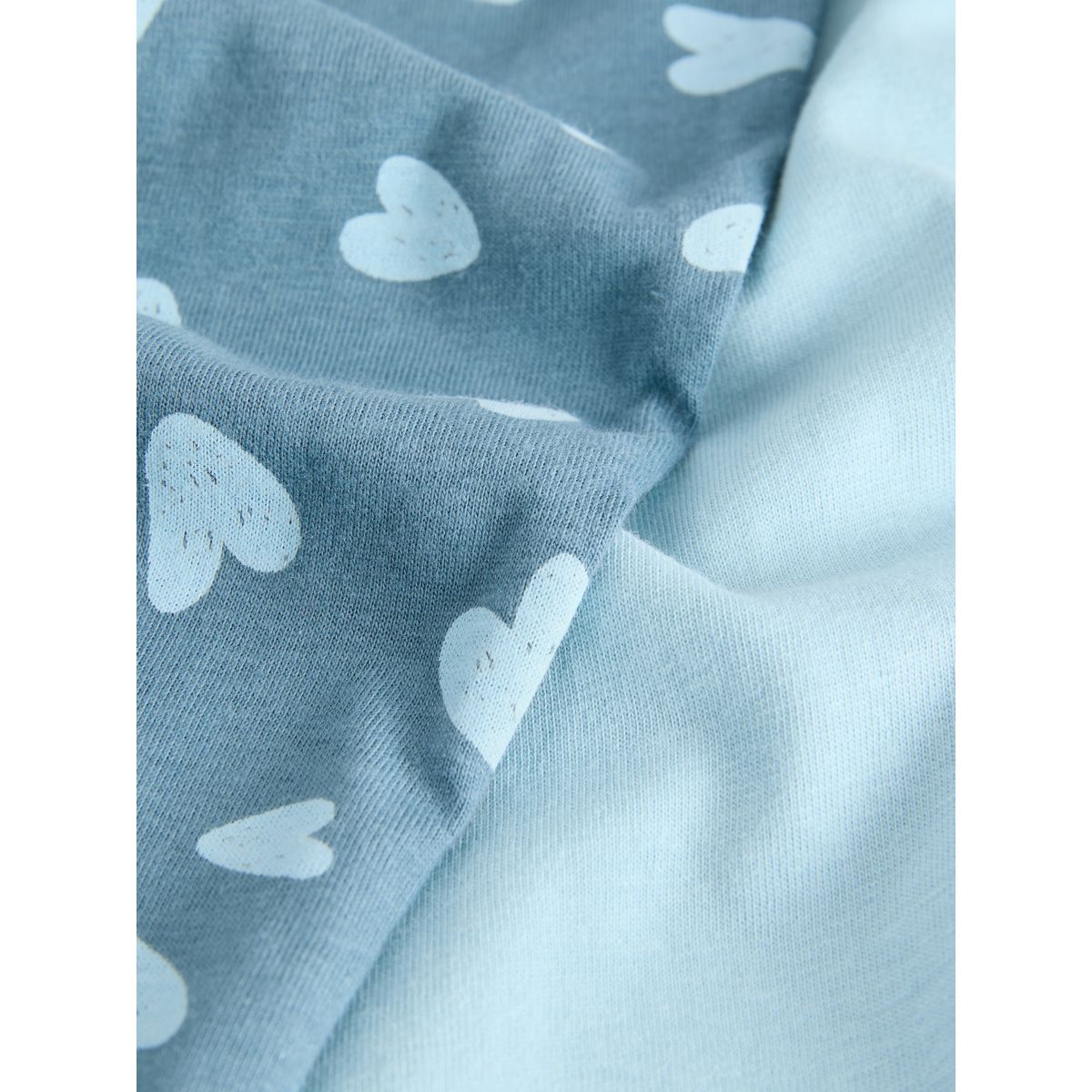 Pyjama manches courtes coeur bleu, NEXT