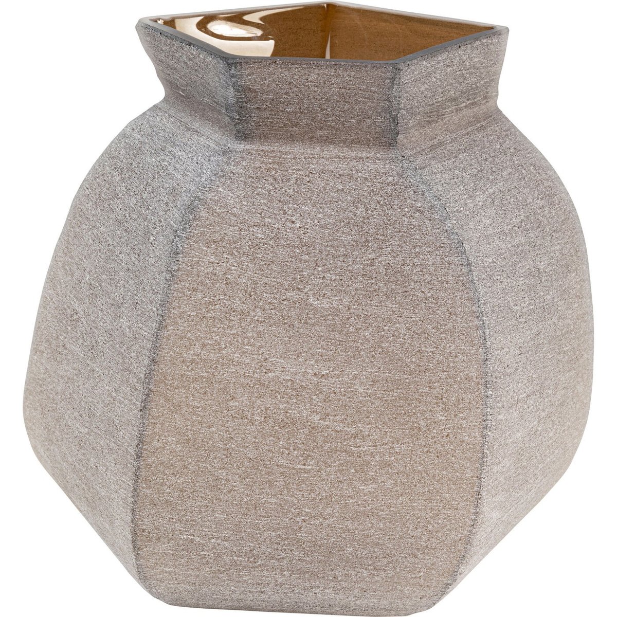 Vase en verre, BALU marron, KARE DESIGN