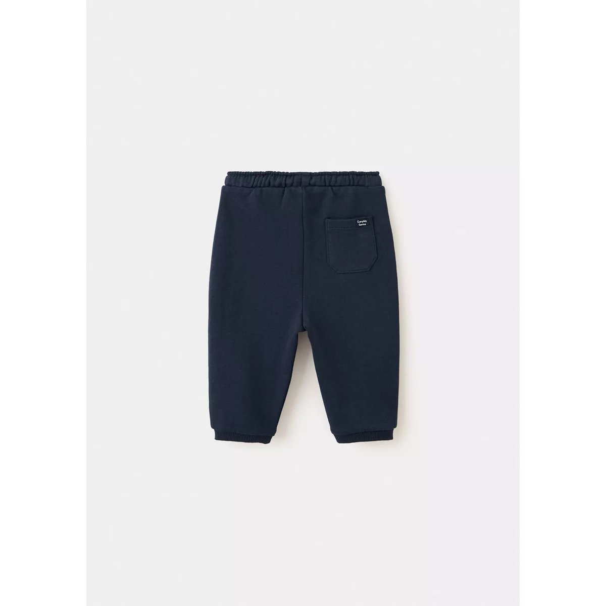 Pantalon jogger coton bleu marine, MANGO BABY