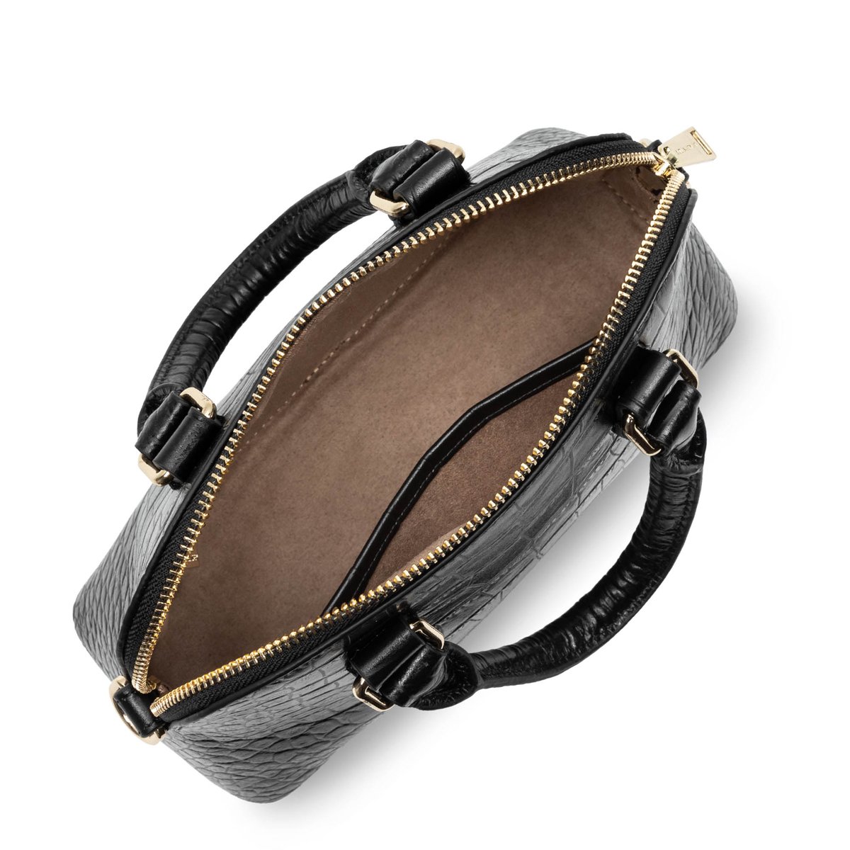Sac demi lune EXO noir, LANCASTER