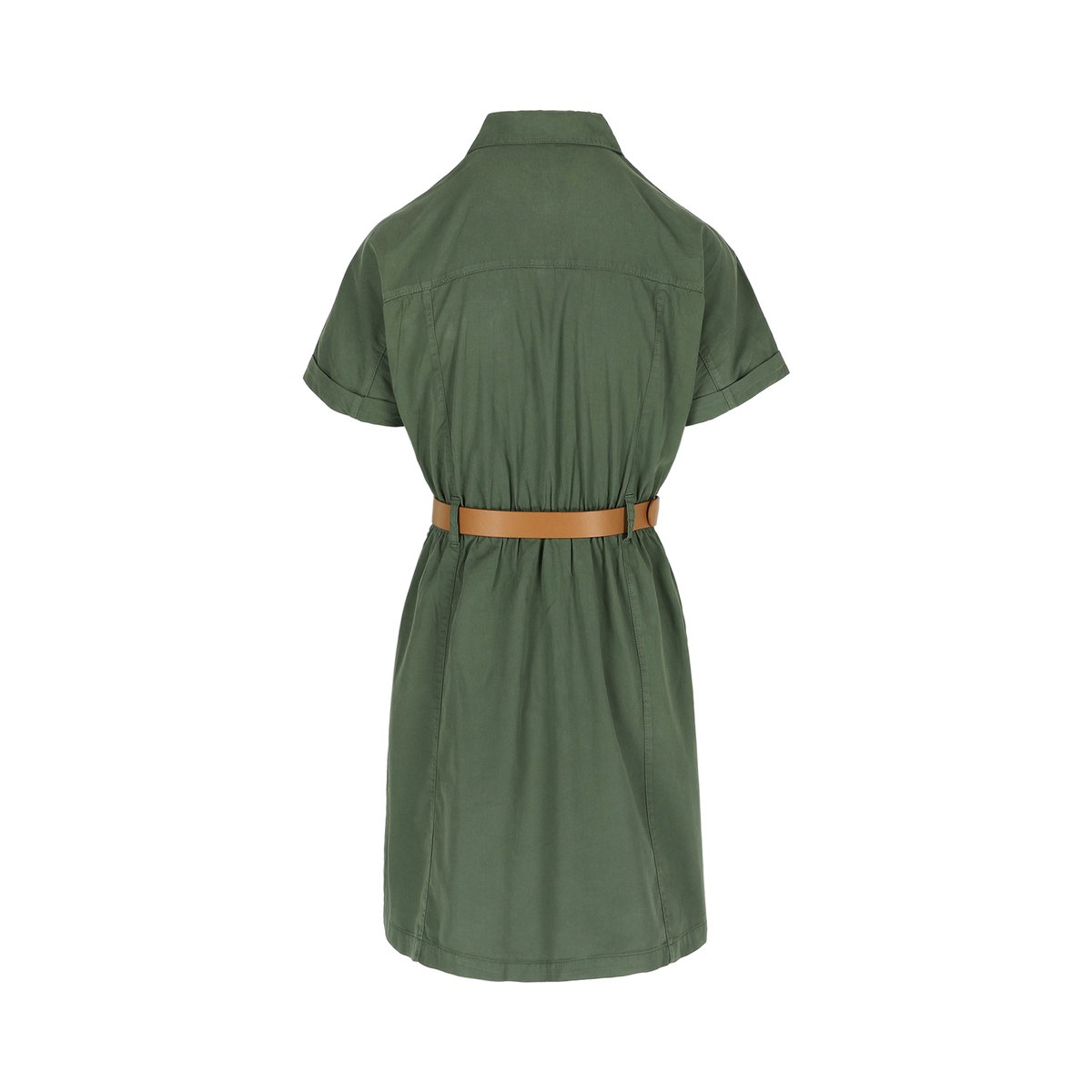 Robe-chemise cargo khaki, LOLALIZA
