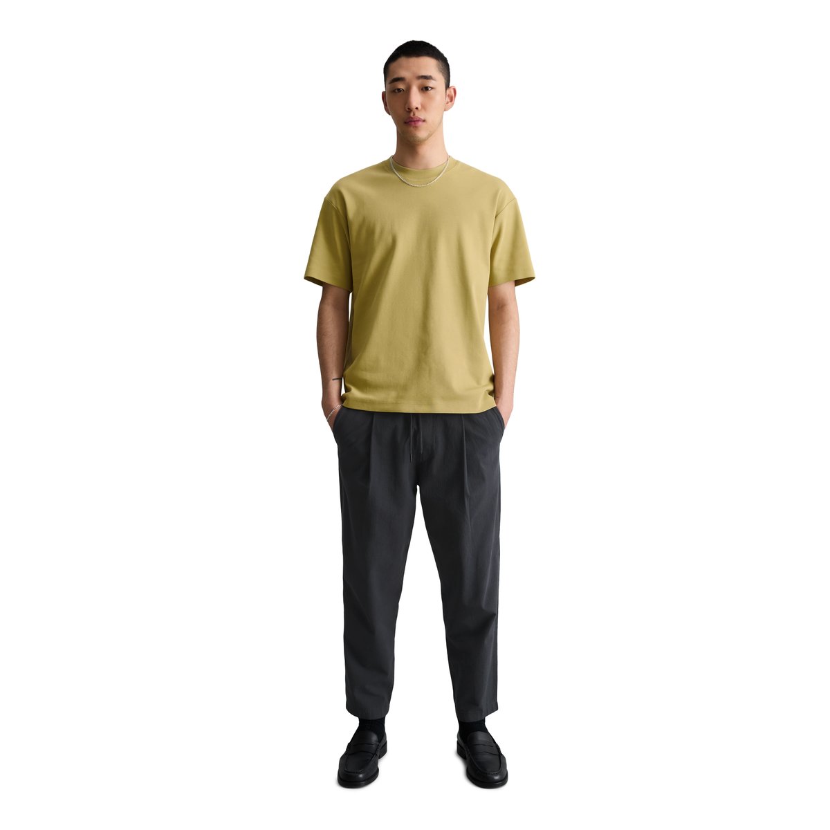 T-shirt ample en pur coton bio vert, MARC O’POLO DENIM