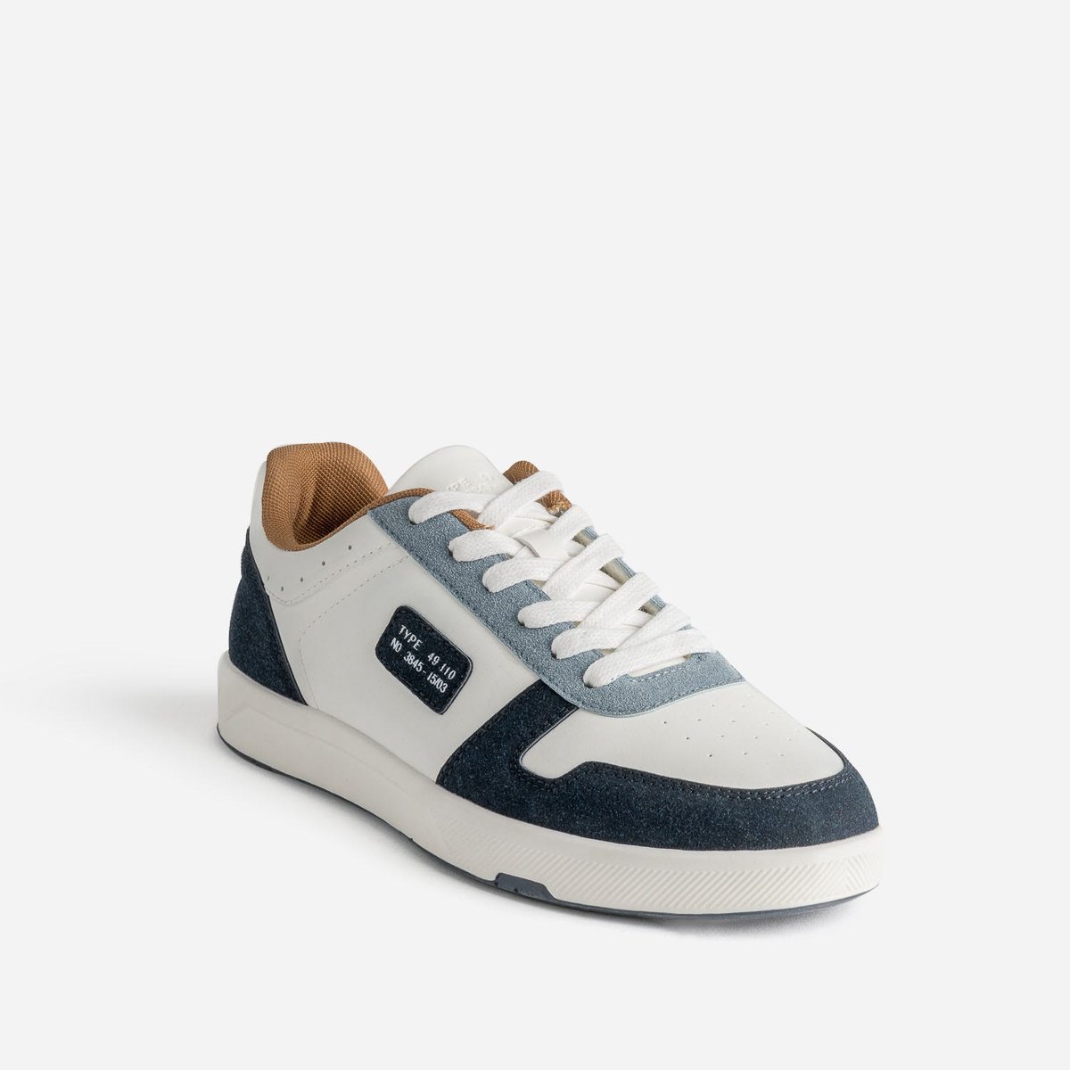 Basket PASKAL blanc/marine, ERAM