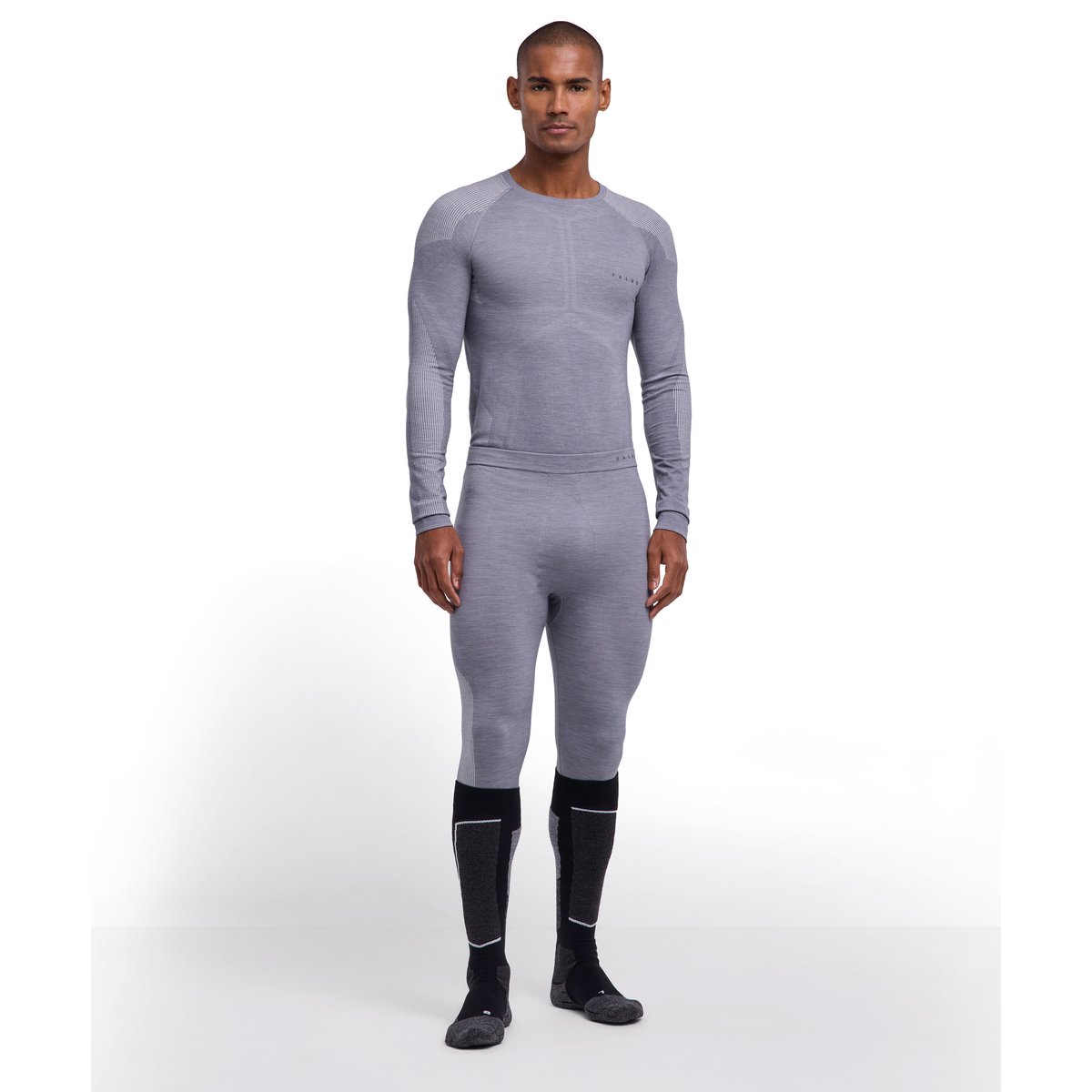 Tights 3/4 gris, FALKE