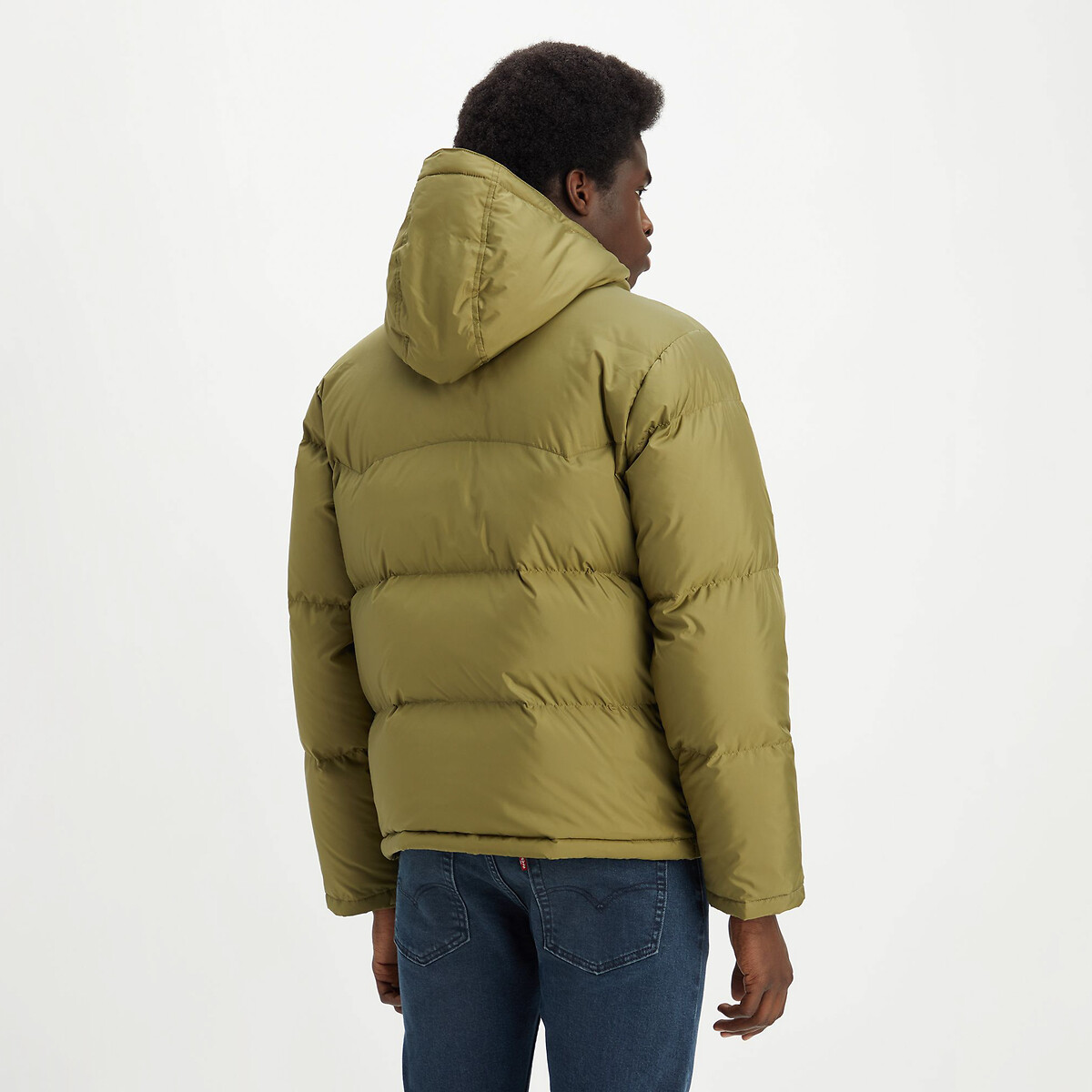Hooded Padded Puffer Jacket khaki, LEVI'S
