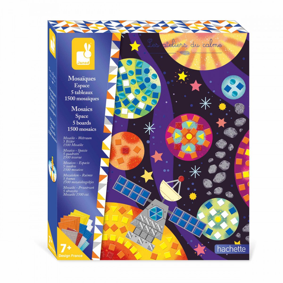 Mosaiques Espace multicolore, JANOD