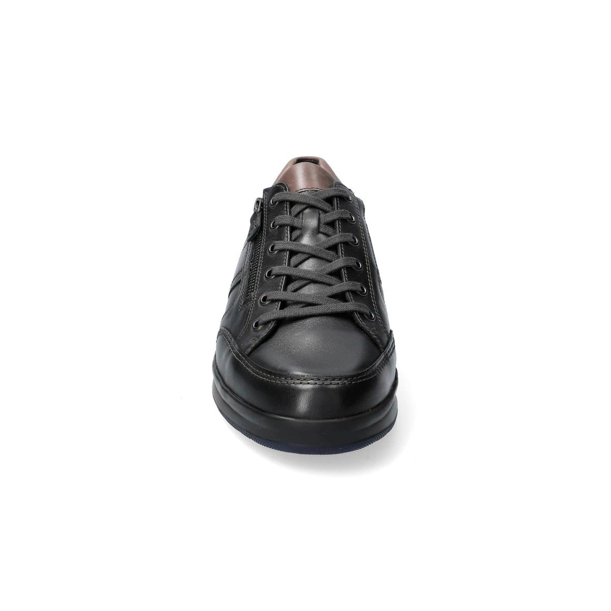 Baskets en cuir LISANDRO W noir 5135, MEPHISTO