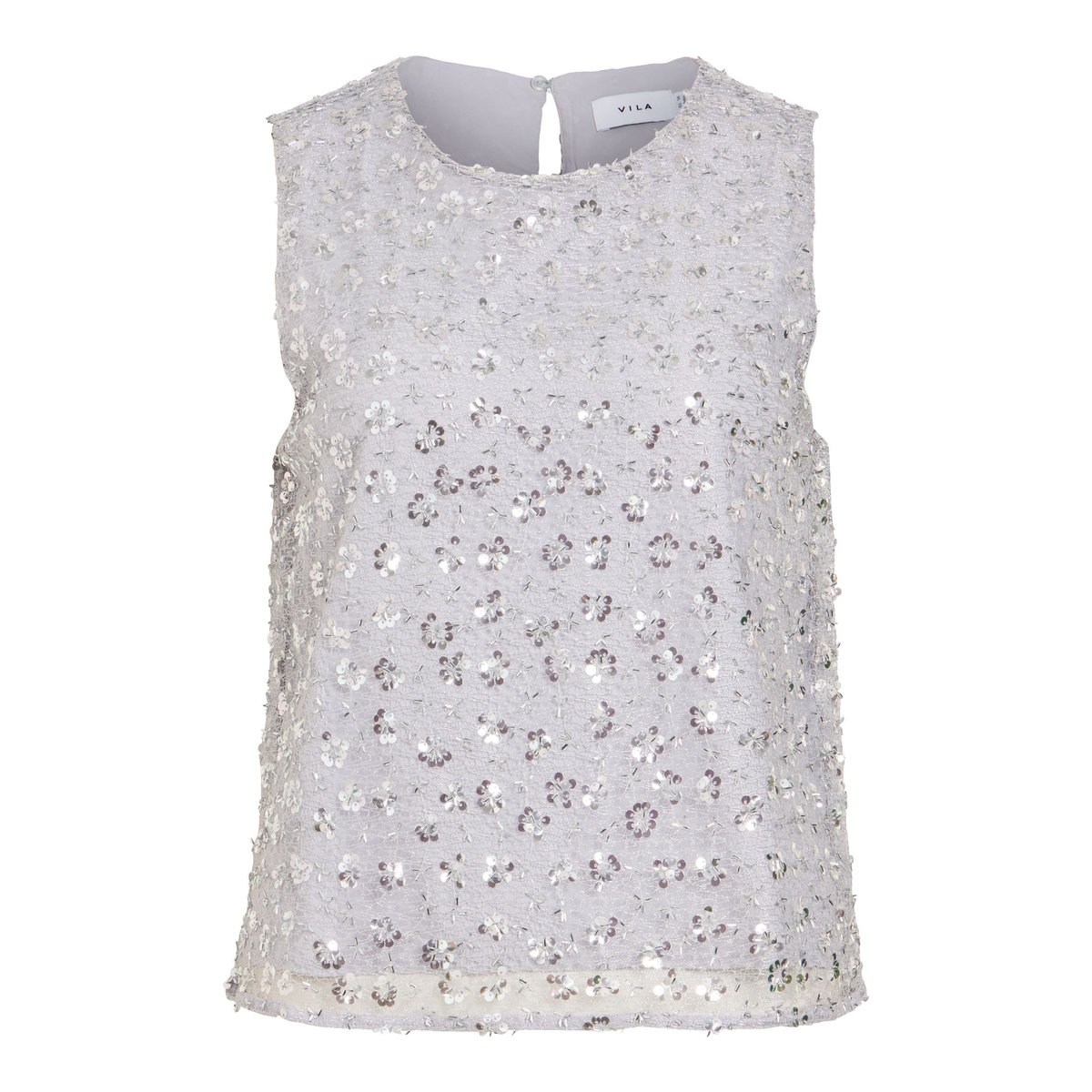 Top Sans Manches gris - silver1, VILA
